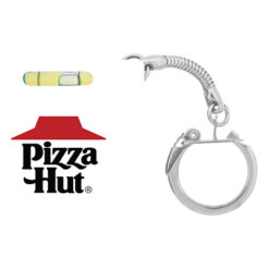 Tape Measure with Level Key Chain - Image 3